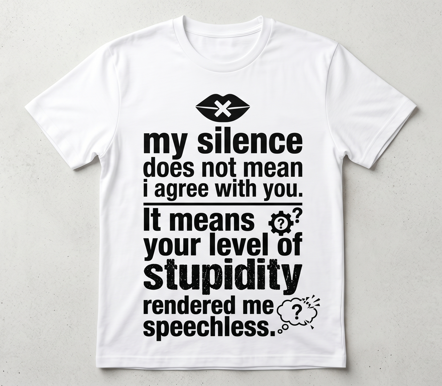 The "Rendered Speechless" Tee
