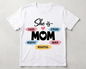 She Is Mom" Celebration Tee